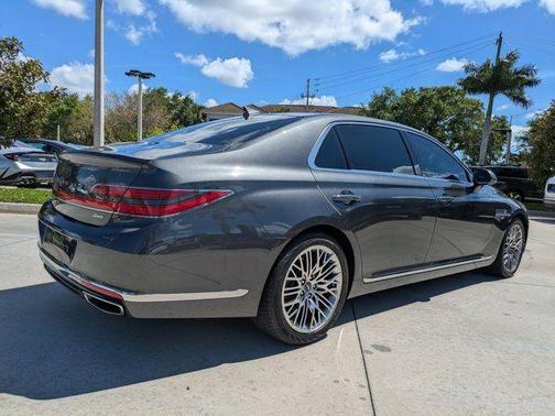 Gray 2022 Genesis G90 3.3T Premium