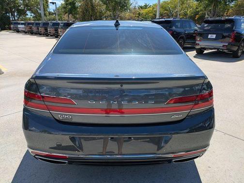 Gray 2022 Genesis G90 3.3T Premium