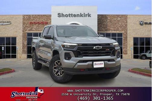 Sterling Gray Metallic 2023 Chevrolet Colorado Z71