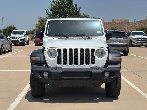 Bright White Clearcoat 2024 Jeep Wrangler Sport S