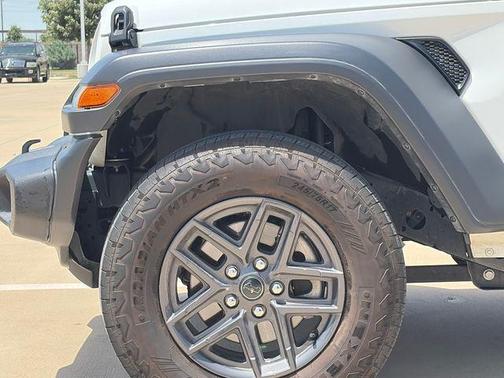 Bright White Clearcoat 2024 Jeep Wrangler Sport S