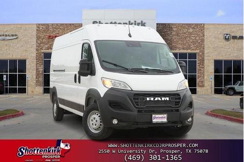 Bright White Clearcoat 2026 RAM ProMaster 2500 Tradesman