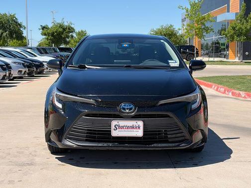 Midnight Black 2023 Toyota Corolla Hybrid LE