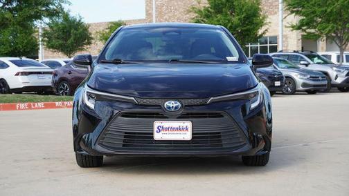 Midnight Black 2023 Toyota Corolla Hybrid LE