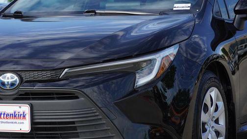 Midnight Black 2023 Toyota Corolla Hybrid LE