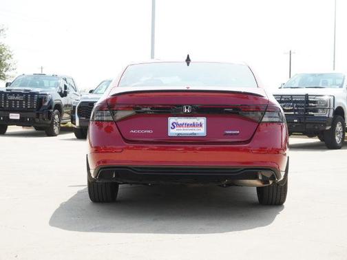 Radiant Red Metallic 2024 Honda Accord Hybrid Sport-L