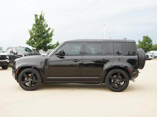 Santorini Black Metallic 2025 Land Rover Defender 110 V8