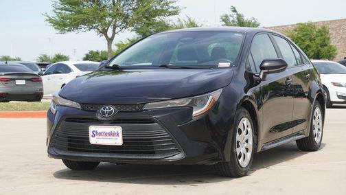 Midnight Black Metallic 2023 Toyota Corolla LE