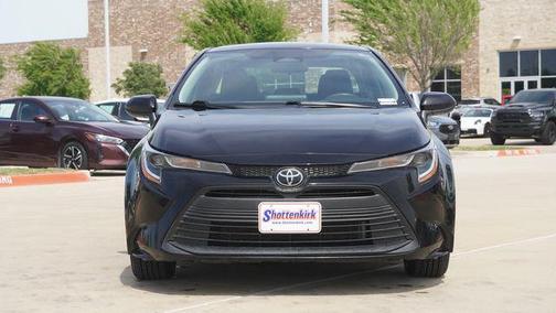 Midnight Black Metallic 2023 Toyota Corolla LE