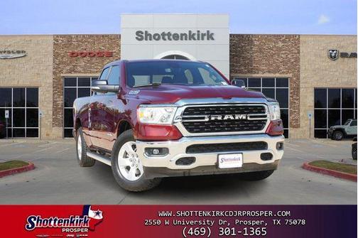 Delmonico Red Pearlcoat 2022 RAM 1500 Big Horn/Lone Star
