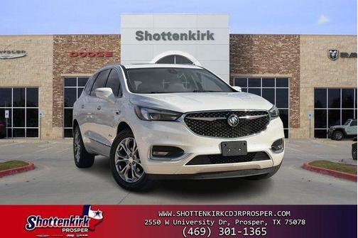 White Frost Tricoat 2020 Buick Enclave FWD Avenir