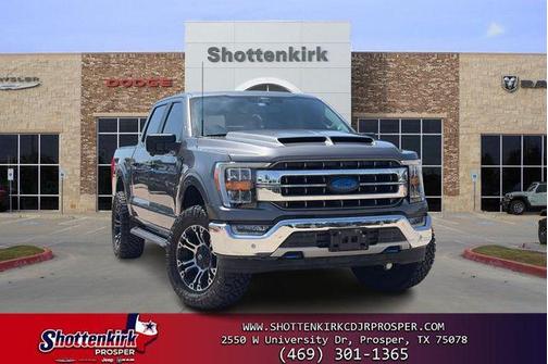 Carbonized Gray Metallic 2022 Ford F-150 Lariat
