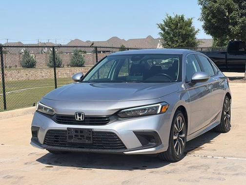 Lunar Silver Metallic 2022 Honda Civic EX