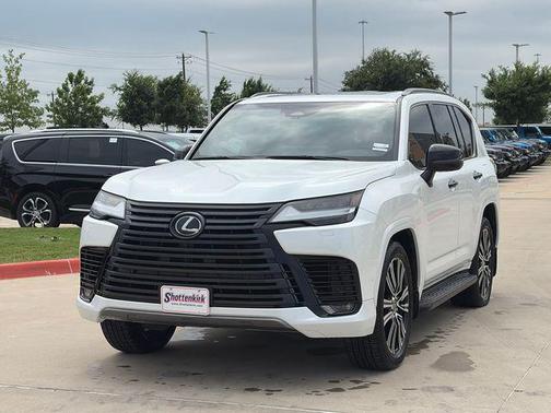 White Pearl 2025 Lexus LX 700h 700h Luxury