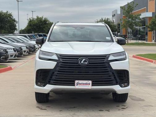 White Pearl 2025 Lexus LX 700h 700h Luxury