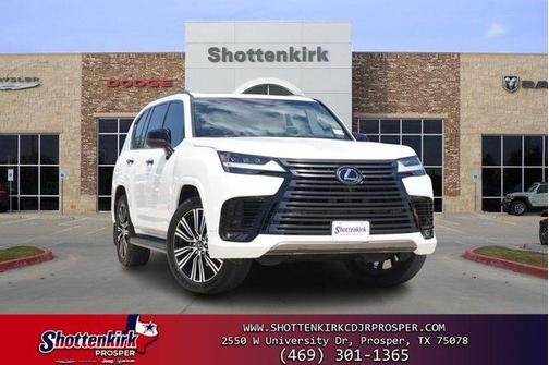 White Pearl 2025 Lexus LX 700h Luxury
