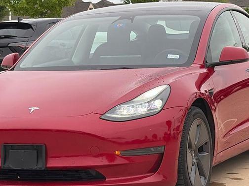 Red Multi-Coat 2022 Tesla Model 3 Standard Range