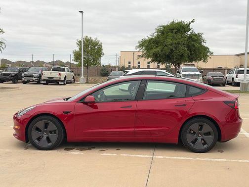 Red Multi-Coat 2022 Tesla Model 3 Standard Range
