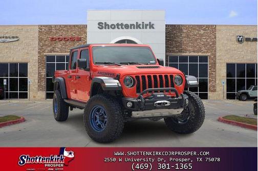 Punkn Metallic Clearcoat 2023 Jeep Gladiator Mojave 4x4