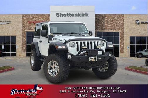 Bright White Clearcoat 2020 Jeep Wrangler Sport S