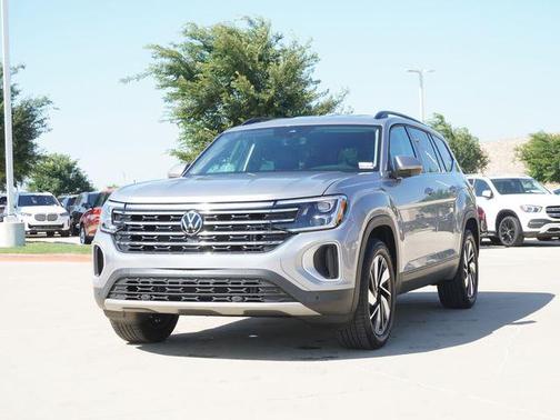 silver mist metallic 2026 Volkswagen Atlas 2.0T SE w/Technology