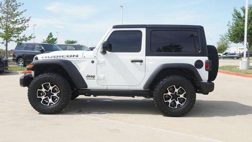 Bright White Clearcoat 2021 Jeep Wrangler Rubicon