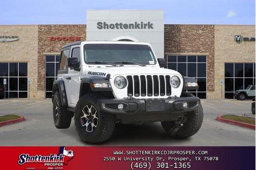 Bright White Clearcoat 2021 Jeep Wrangler Rubicon