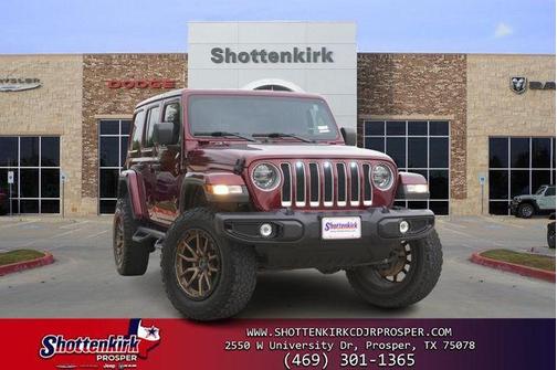 Snazzberry Pearlcoat 2022 Jeep Wrangler Unlimited Sahara