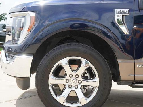 Antimatter Blue Metallic 2023 Ford F-150 King Ranch