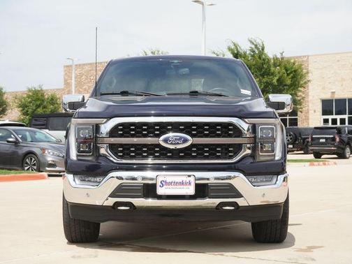 Antimatter Blue Metallic 2023 Ford F-150 King Ranch