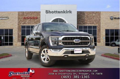 Antimatter Blue Metallic 2023 Ford F-150 King Ranch