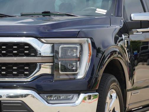 Antimatter Blue Metallic 2023 Ford F-150 King Ranch
