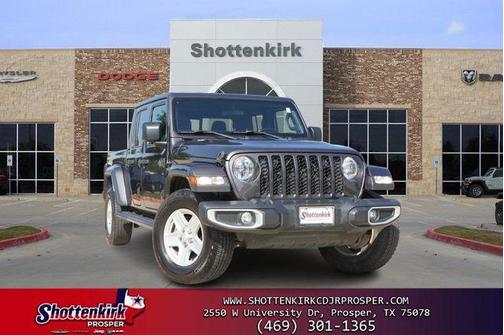 Granite Crystal Metallic Clearcoat 2021 Jeep Gladiator Sport S