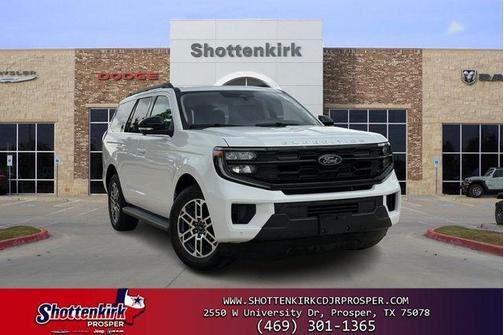 Oxford White 2025 Ford Expedition Active