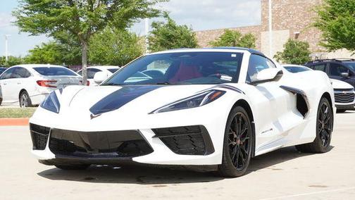 Arctic White 2024 Chevrolet Corvette Stingray w/1LT