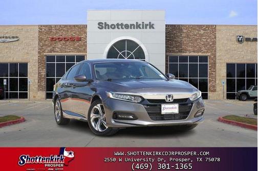 Modern Steel Metallic 2018 Honda Accord EX-L