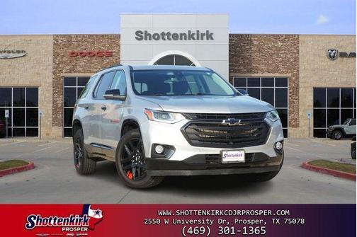 Silver Ice Metallic 2021 Chevrolet Traverse Premier