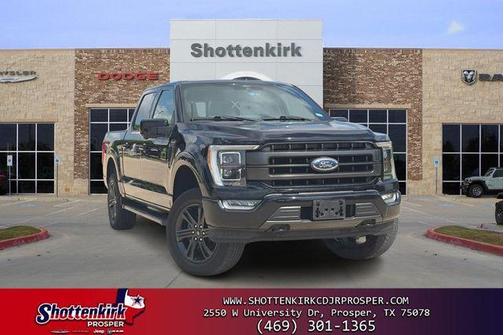 Agate Black Metallic 2021 Ford F-150 Lariat