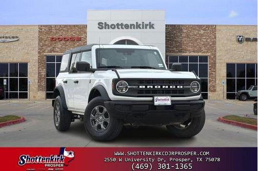 Oxford White 2025 Ford Bronco Big Bend