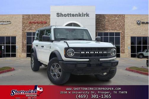 Oxford White 2025 Ford Bronco Big Bend