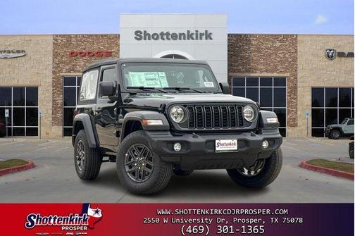 Black Clearcoat 2026 Jeep Wrangler Sport