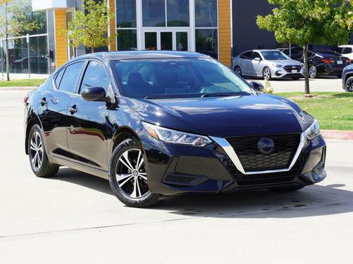 Super Black 2021 Nissan Sentra SV