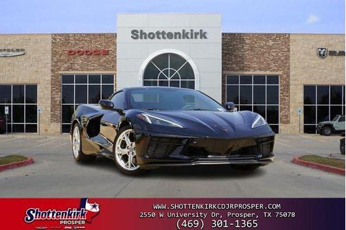 Black 2022 Chevrolet Corvette Stingray w/2LT