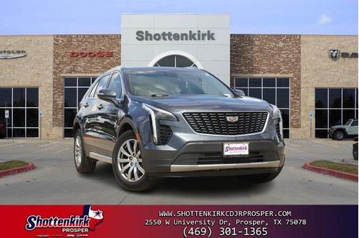 Shadow Metallic 2021 Cadillac XT4 Premium Luxury