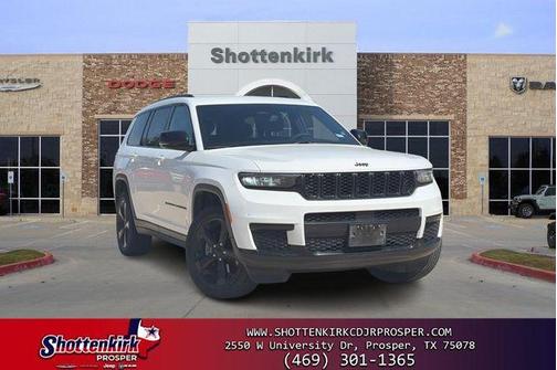 Bright White Clearcoat 2023 Jeep Grand Cherokee L Altitude