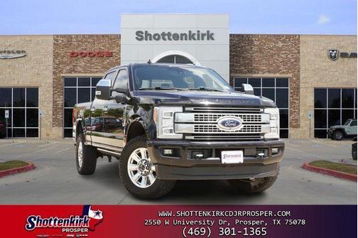 Agate Black Metallic 2019 Ford F-250 Platinum