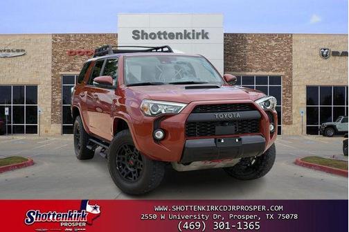 Maroon 2024 Toyota 4Runner TRD Pro