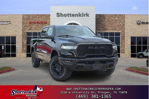 Diamond Black 2025 RAM 1500 Rebel