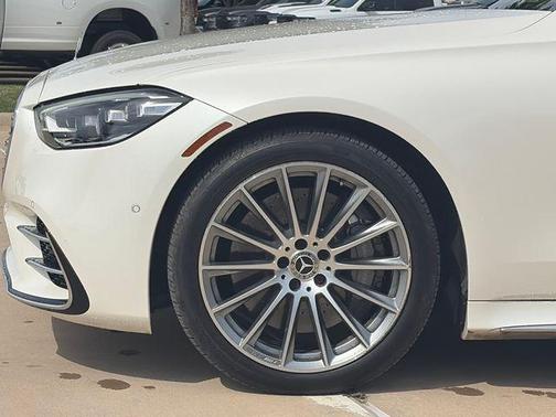 White 2022 Mercedes-Benz S-Class S 580 4MATIC