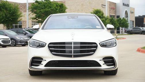 White 2022 Mercedes-Benz S-Class 4MATIC